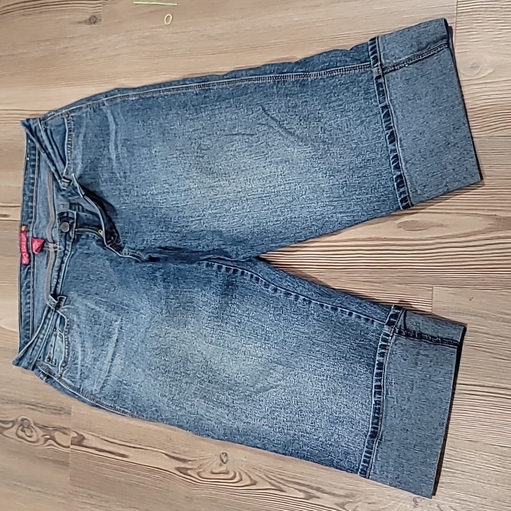 SO Women's Denim Blue Jeans Crops